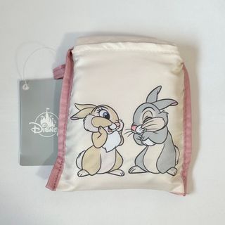 ディズニー(Disney)の<新品>ミスバニー&とんすけ エコバッグ ポケット収納 ディズニーストア(キャラクターグッズ)