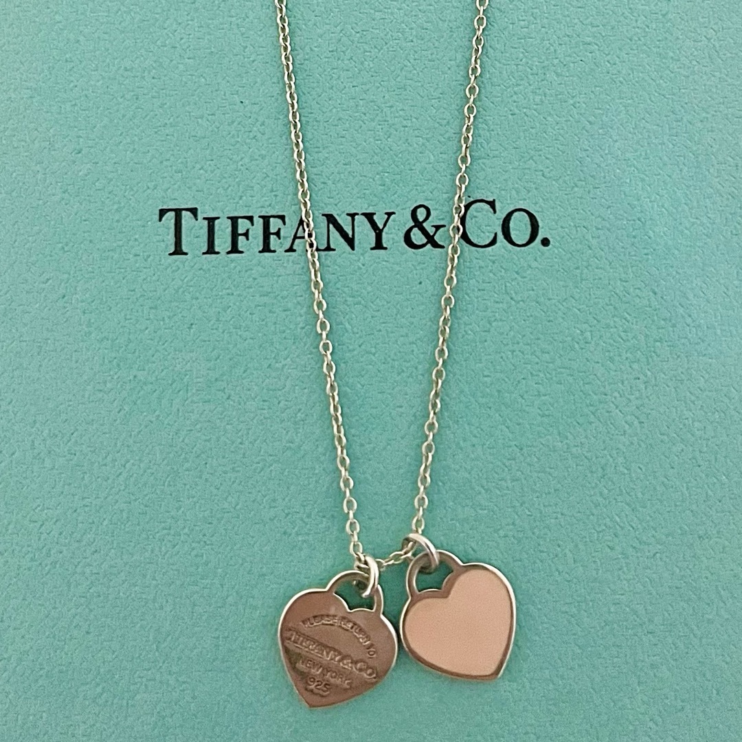 Tiffany & Co.(ティファニー)のティファニー リターントゥ ダブルハートネックレス レディースのアクセサリー(ネックレス)の商品写真