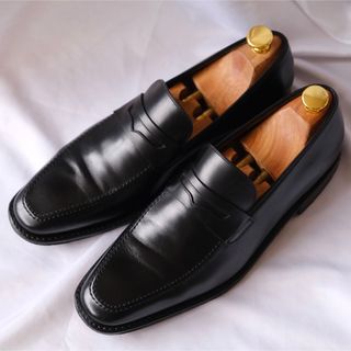 サルヴァトーレフェラガモ(Salvatore Ferragamo)の美品Ferragamo TRAMEZZAフェラガモトラメッザコインローファー6(ドレス/ビジネス)