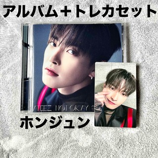 ATEEZ アルバム ホンジュン トレカ NOT OKAY ソロ盤 個別盤(K-POP/アジア)