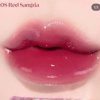 エチュードハウス(ETUDE HOUSE)のETUDE グロウ フィクシングティント レッドサングリア(リップグロス)