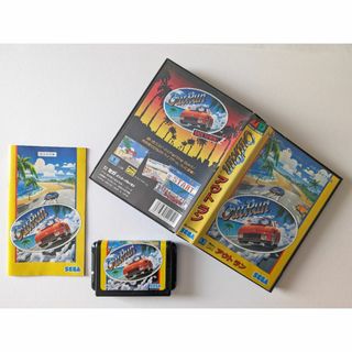 セガ(SEGA)のメガドライブ アウトラン　Mega Drive MD Out Run(家庭用ゲームソフト)