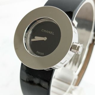 シャネル(CHANEL)のケース付き シャネル CHANEL ラ・ロンド 黒文字盤 レディース腕時計 QZ(腕時計)