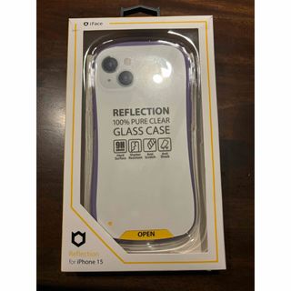 ハイミー(HIMMY)のiFace Reflection (パープル)iphone15 用(iPhoneケース)