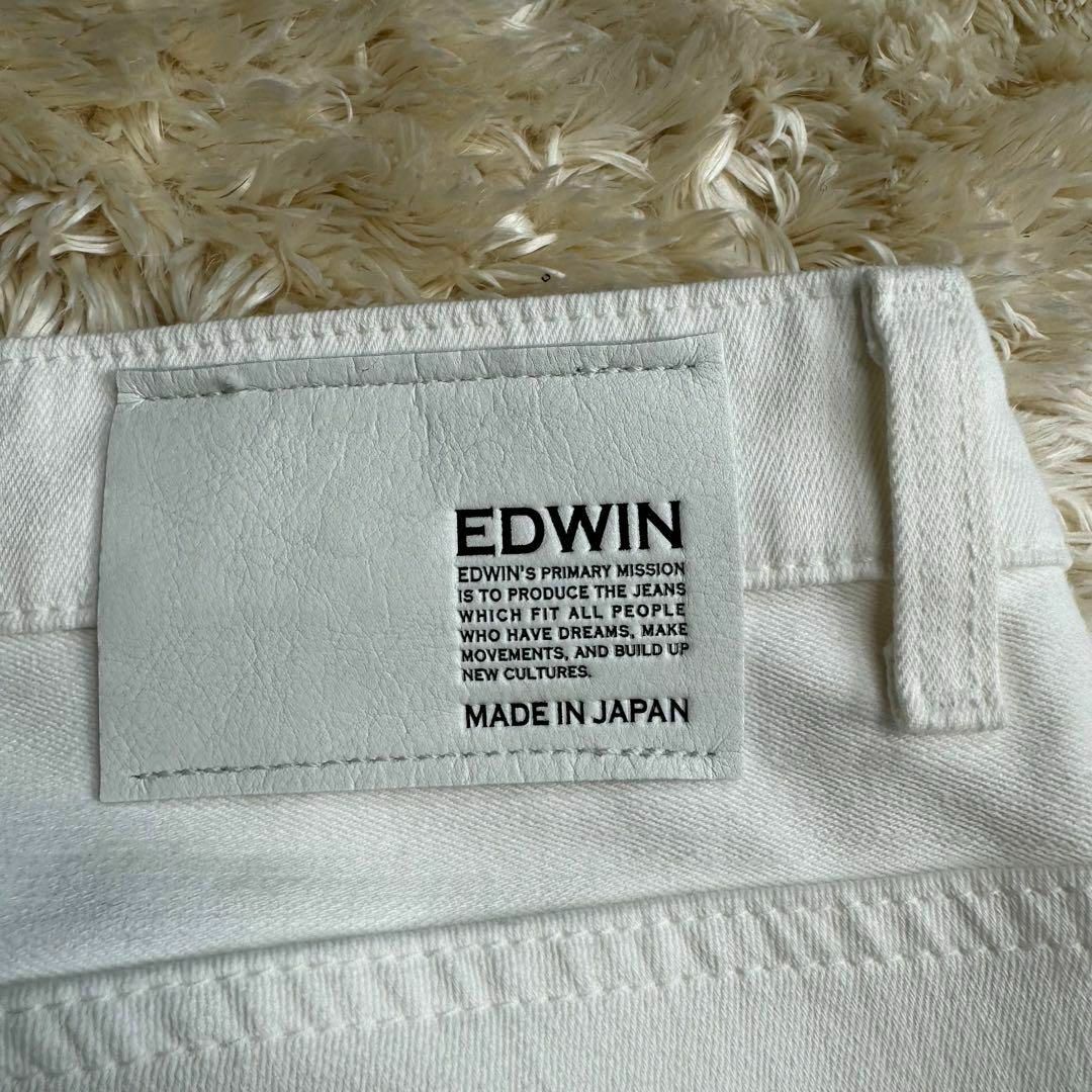 EDWIN(エドウィン)の【希少デザイン】　美品　エドウィン　ホワイトパンツ　ストレッチ　ビッグサイズ メンズのパンツ(デニム/ジーンズ)の商品写真