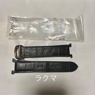 カルティエ(Cartier)の【送料込】47 カルティエ Cartier レザーベルト クロコ ブレス(レザーベルト)