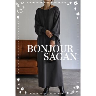 ボンジュールサガン(BONJOUR SAGAN)のBonjour sagan  ストレッチルーズワンピース(ロングワンピース/マキシワンピース)