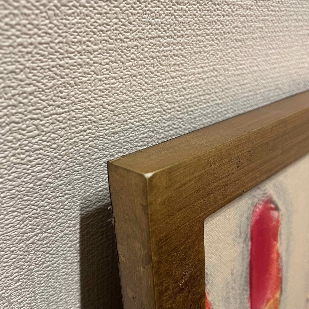 Francfranc リップスティック 額装 油絵 Francfranc リップスティック 額装 油絵