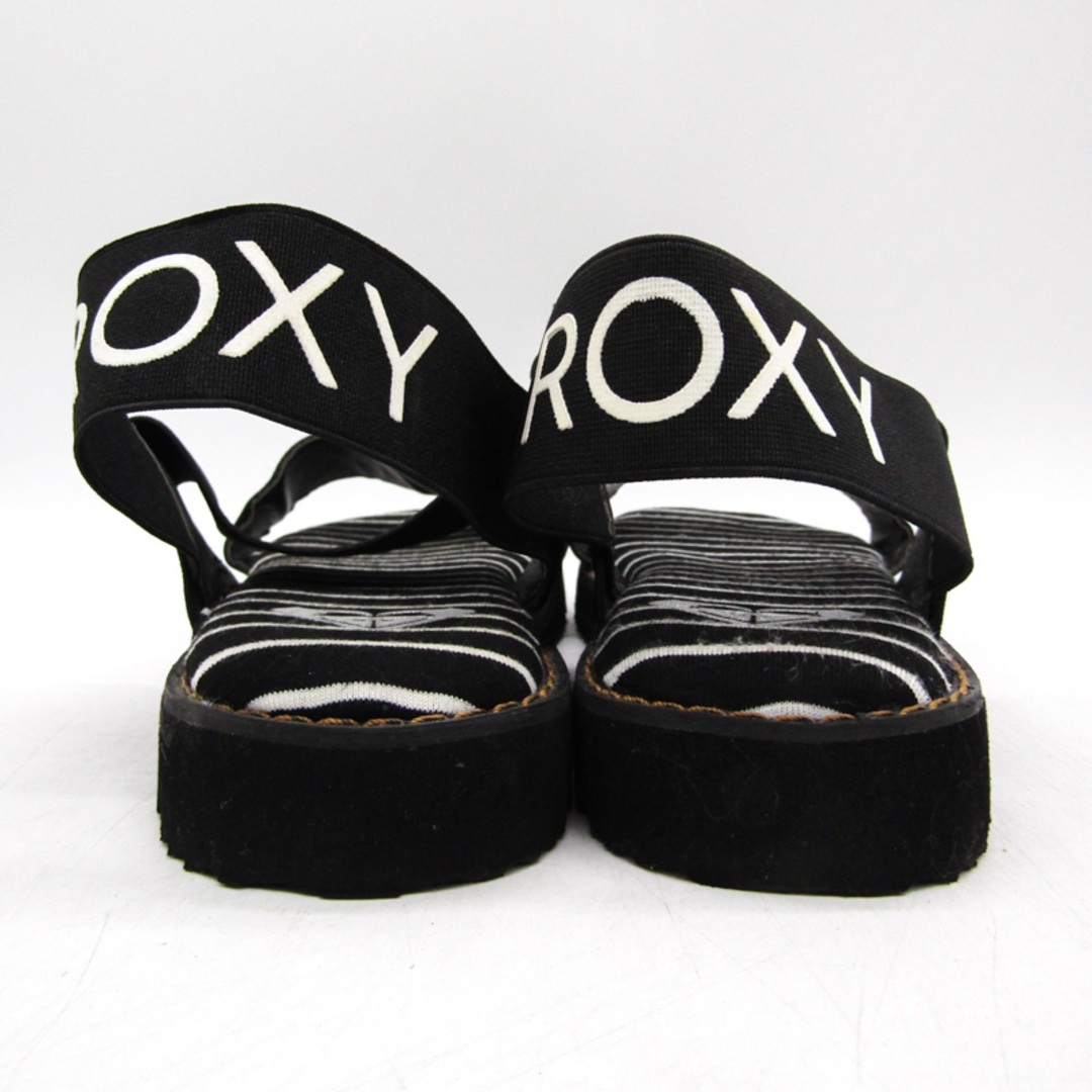 Roxy(ロキシー)のロキシー サンダル 美品 ロゴ SUN SEEKER シューズ 靴 黒 レディース 23サイズ ブラック ROXY レディースの靴/シューズ(サンダル)の商品写真