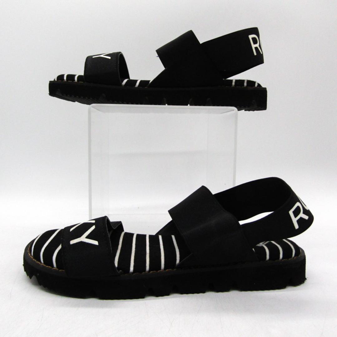 Roxy(ロキシー)のロキシー サンダル 美品 ロゴ SUN SEEKER シューズ 靴 黒 レディース 23サイズ ブラック ROXY レディースの靴/シューズ(サンダル)の商品写真