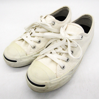 コンバース(CONVERSE)のコンバース スニーカー ジャックパーセル 1R193 シューズ 靴 レディース 22サイズ ホワイト CONVERSE(スニーカー)