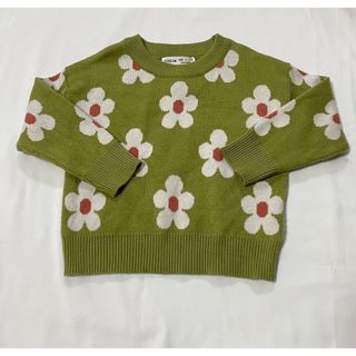 シーイン(SHEIN)のベビー 花柄ニット(ニット)