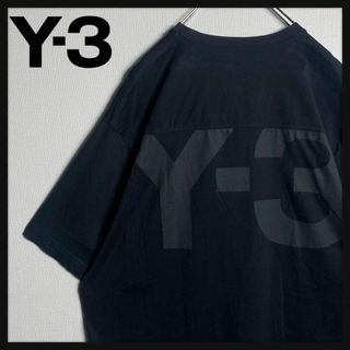 ワイスリー(Y-3)の【即完売モデル】Y-3　ワイスリー　ビッグロゴ入り定番カラーTシャツ　Lサイズ(Tシャツ/カットソー(半袖/袖なし))