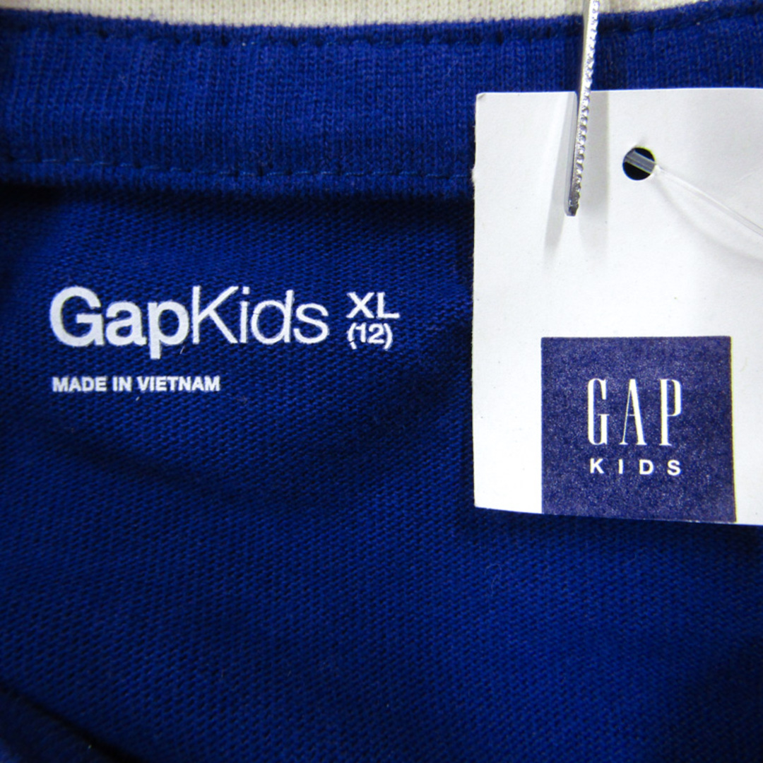 GAP(ギャップ)のギャップ 長袖ポロシャツ ラガーシャツ 未使用品 キッズ 男の子用 150サイズ ブルー GAP キッズ/ベビー/マタニティのキッズ服男の子用(90cm~)(Tシャツ/カットソー)の商品写真