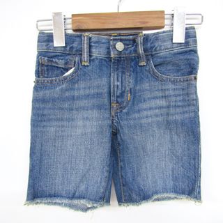 ギャップ(GAP)のギャップ デニムパンツ ショートパンツ カットオフジーンズ 未使用品 キッズ 女の子用 110サイズ ブルー GAP(パンツ/スパッツ)