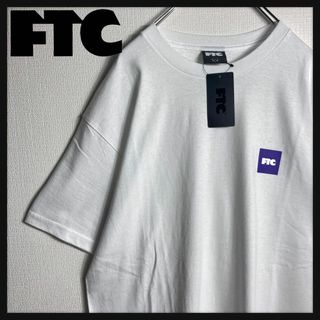 エフティーシー(FTC)の【新品未使用】FTC　ワンポイントロゴ入り定番カラーTシャツ　人気Lサイズ(Tシャツ/カットソー(半袖/袖なし))