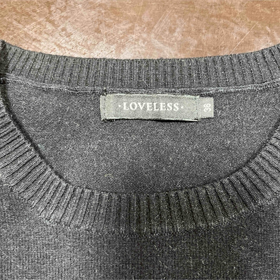 LOVELESS(ラブレス)のloveless ニット　ラッパ袖　セーター レディースのトップス(ニット/セーター)の商品写真