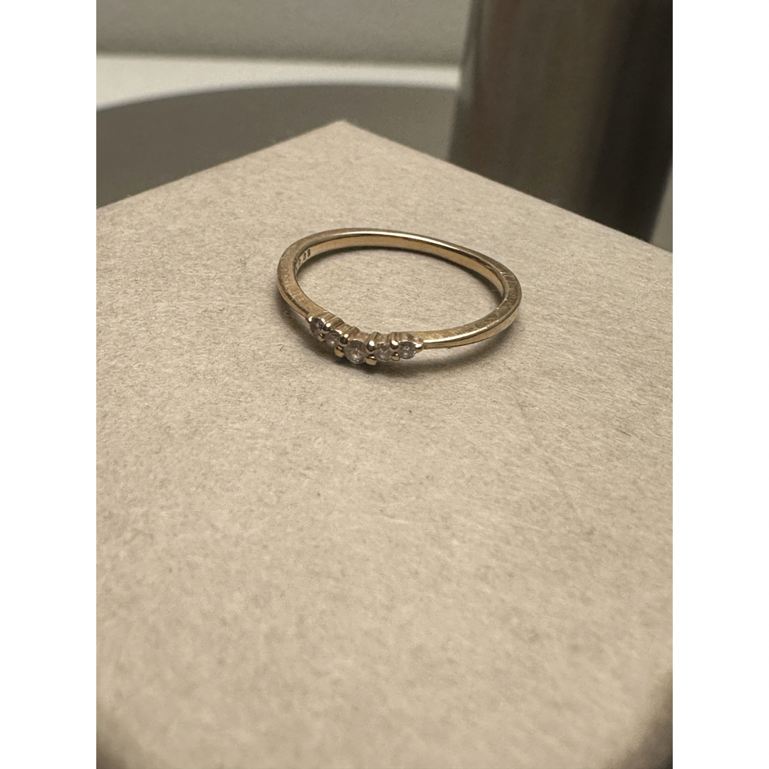 ete(エテ)の土日セール🌟eteエテ　ダイヤ付き　K10YG ピンキーリング レディースのアクセサリー(リング(指輪))の商品写真