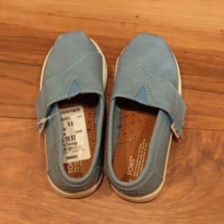 【新品未使用】TOMS kids スリッポン