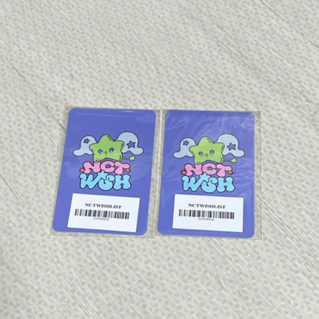 NCT WISH showcase ユウシ シオン トレカ セット チケットの音楽(K-POP/アジア)の商品写真
