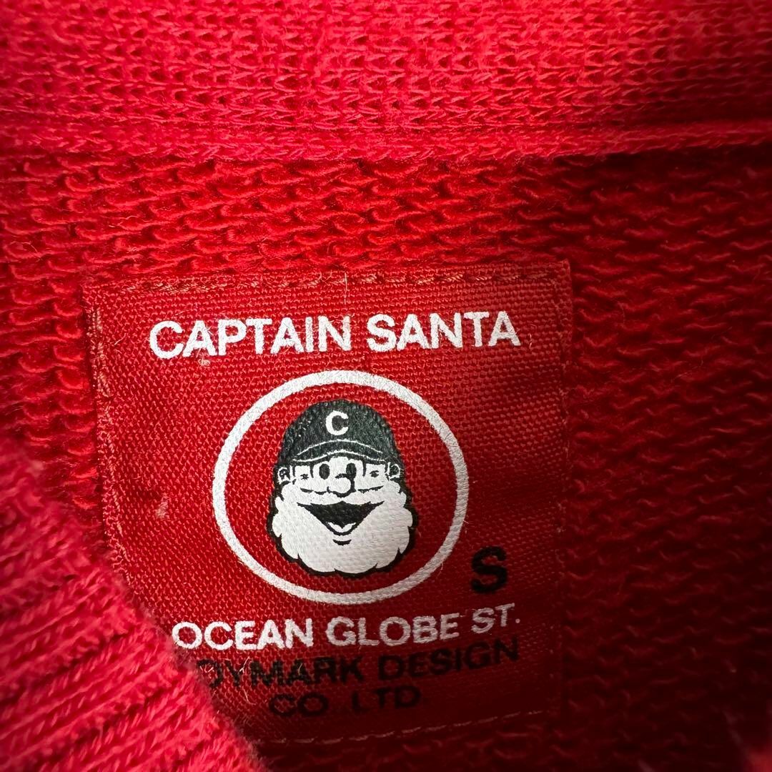 CAPTAIN SANTA(キャプテンサンタ)の【超希少デザイン】　キャプテンサンタ　スタジャン　コットン　両面プリント　日本製 メンズのジャケット/アウター(スタジャン)の商品写真