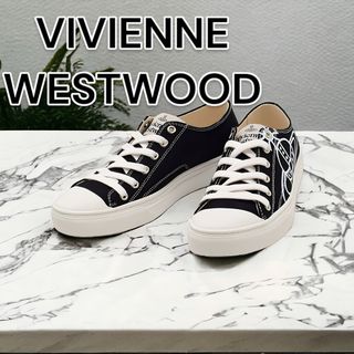 ヴィヴィアンウエストウッド(Vivienne Westwood)の【新品未使用】ヴィヴィアンウエストウッド【日本正規品】スニーカー　ブラック(スニーカー)