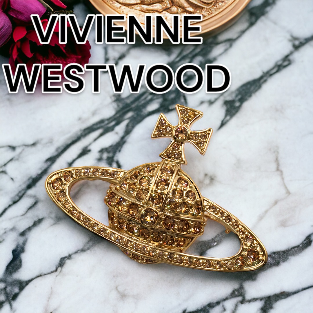 Vivienne Westwood(ヴィヴィアンウエストウッド)の【新品未使用】ヴィヴィアンウエストウッド【日本正規品】ブローチ レディース レディースのファッション小物(その他)の商品写真