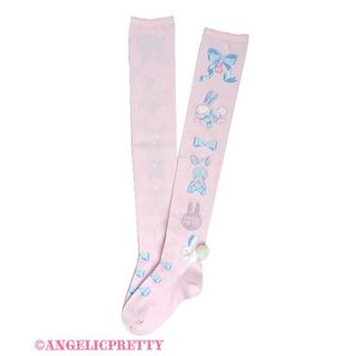 アンジェリックプリティー(Angelic Pretty)のangelic pretty Moco moco Bunnysオーバーニー(ソックス)