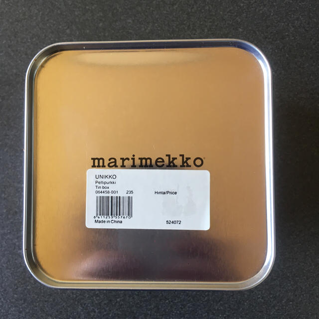 marimekko(マリメッコ)のマリメッコ 缶ケース S インテリア/住まい/日用品のインテリア小物(小物入れ)の商品写真