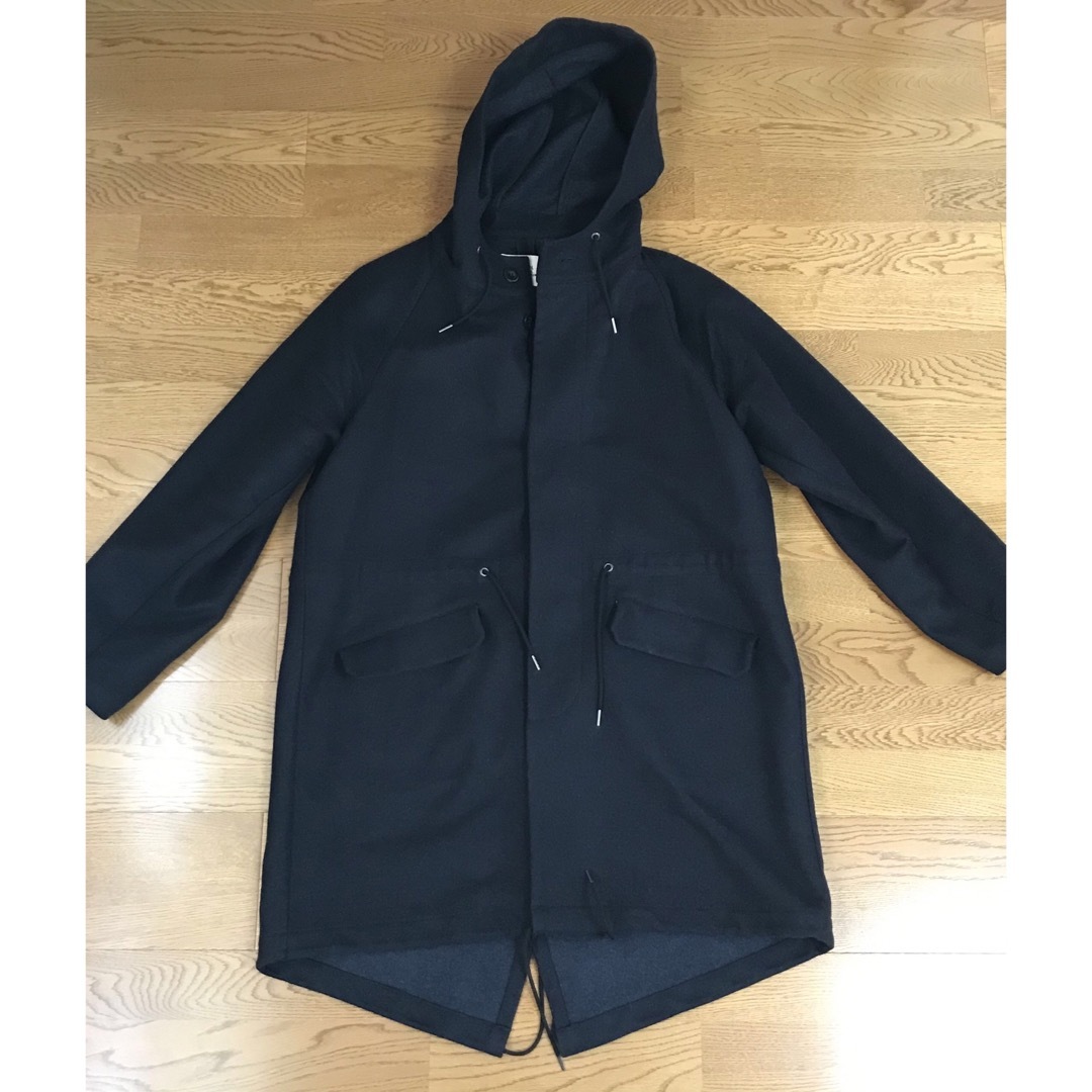 OUTIL ウティ MANTEAU BIDOS ヴァージンウールコート NAVY レディースのジャケット/アウター(その他)の商品写真