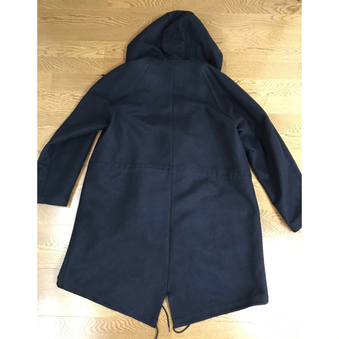 OUTIL ウティ MANTEAU BIDOS ヴァージンウールコート NAVY レディースのジャケット/アウター(その他)の商品写真