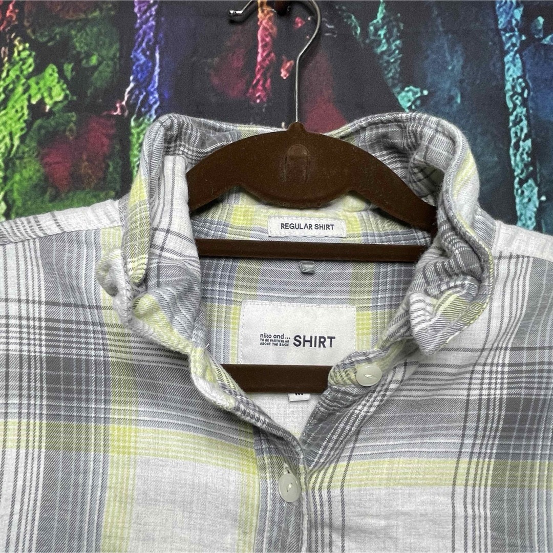 niko and...(ニコアンド)のniko and SHIRT ニコアンド 長袖シャツ size M メンズのトップス(シャツ)の商品写真