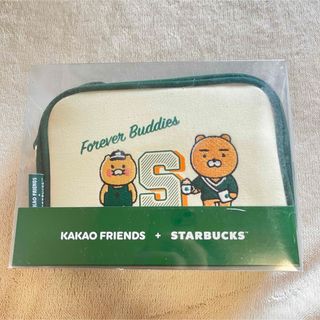 スターバックス(Starbucks)の【韓国限定】 スターバックス カカオ ライアン ポーチ 新品(ポーチ)