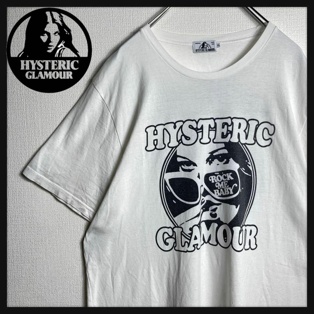 HYSTERIC GLAMOUR(ヒステリックグラマー)の【美品】ヒステリックグラマー　ヒスガール　Tシャツ　希少XLサイズ　即完売モデル メンズのトップス(Tシャツ/カットソー(半袖/袖なし))の商品写真