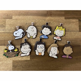 スヌーピー(SNOOPY)のスヌーピーラバークリップ　全9種セット(キャラクターグッズ)