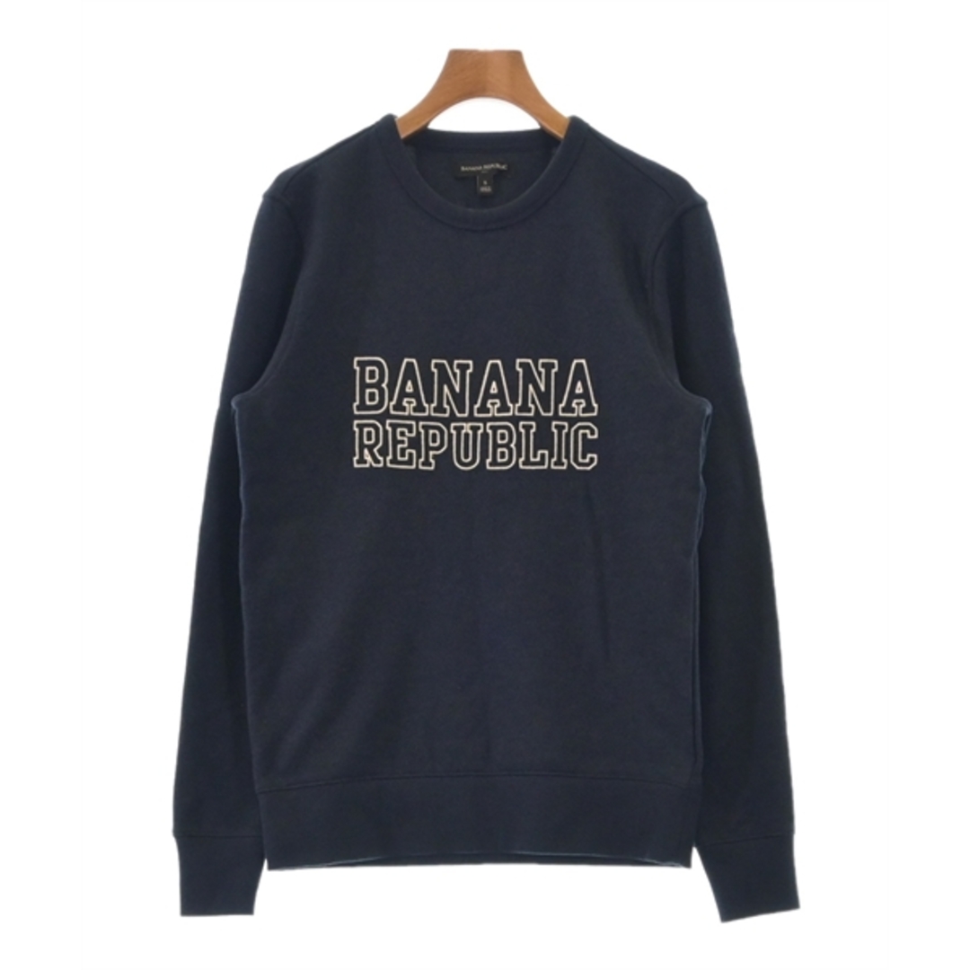 Banana Republic(バナナリパブリック)のBANANA REPUBLIC バナナリパブリック スウェット S 紺 【古着】【中古】 レディースのトップス(トレーナー/スウェット)の商品写真