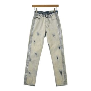 ディーゼル(DIESEL)のDIESEL ディーゼル デニムパンツ 23(XS位) 白(デニム) 【古着】【中古】(デニム/ジーンズ)