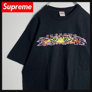 シュプリーム(Supreme)の【美品】シュプリーム　ワンポイントロゴ入り定番カラーTシャツ　鳥　人気Lサイズ(Tシャツ/カットソー(半袖/袖なし))