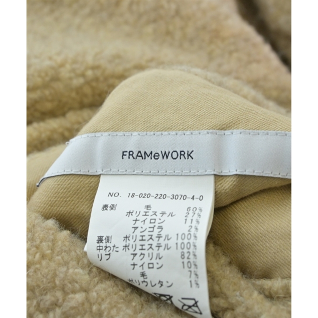 FRAMeWORK(フレームワーク)のFRAMeWORK フレームワーク コート（その他） 36(S位) ベージュ 【古着】【中古】 レディースのジャケット/アウター(その他)の商品写真