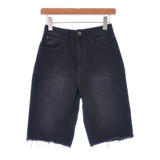 ヘルシーデニム(Healthy DENIM)のHealthy DENIM ヘルシーデニム ショートパンツ 25(S位) 黒 【古着】【中古】(ショートパンツ)