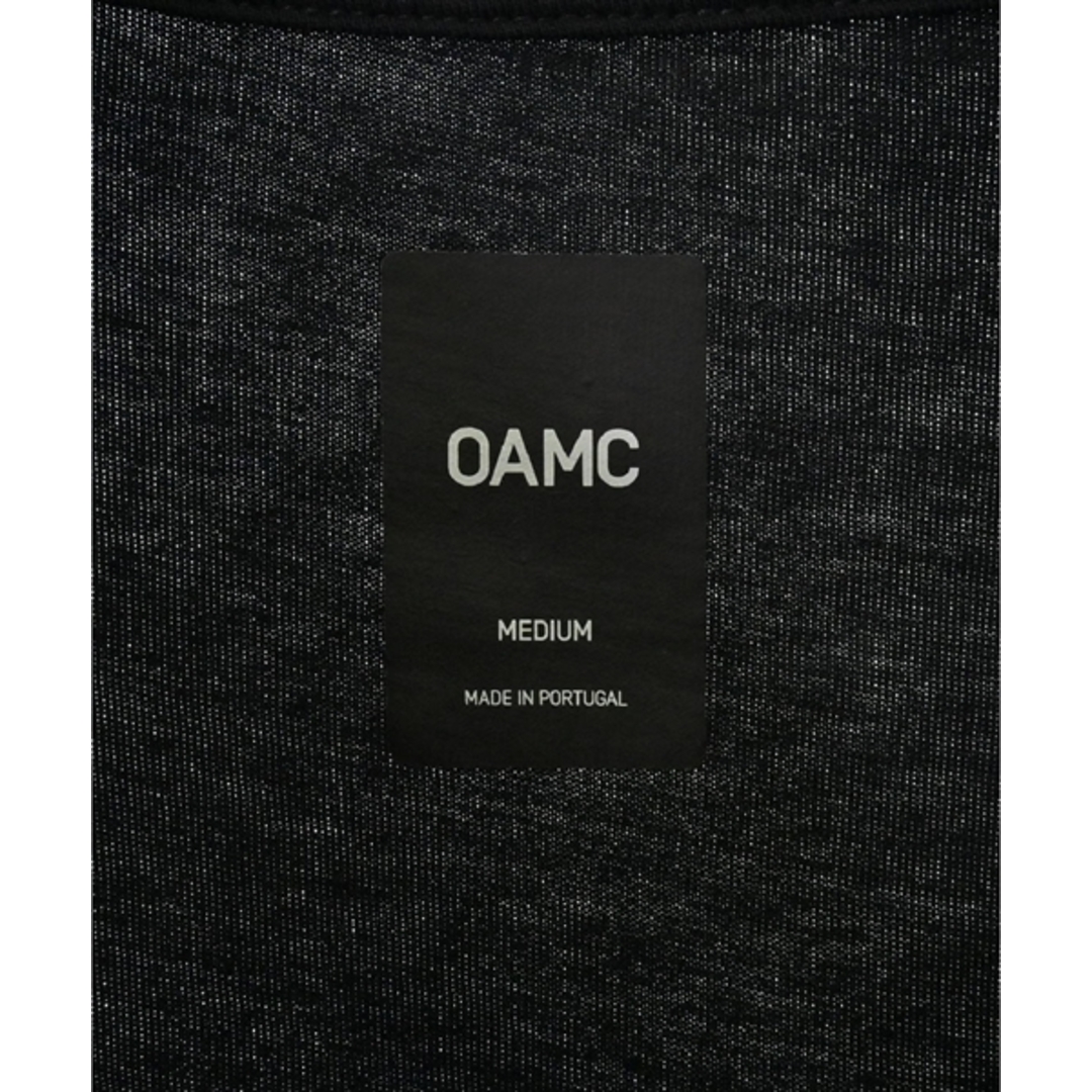 OAMC(オーエーエムシー)のOAMC オーエーエムシー Tシャツ・カットソー M 黒 【古着】【中古】 メンズのトップス(Tシャツ/カットソー(半袖/袖なし))の商品写真