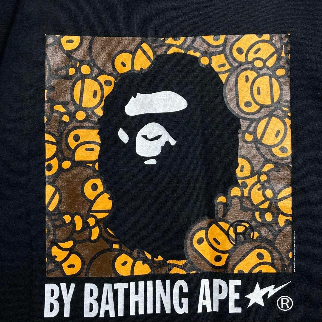 A BATHING APE(アベイシングエイプ)の【人気Lサイズ】アベイシングエイプ　人気モデル定番カラーTシャツ　即完売モデル メンズのトップス(Tシャツ/カットソー(半袖/袖なし))の商品写真