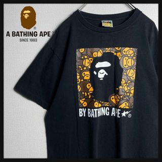 アベイシングエイプ(A BATHING APE)の【人気Lサイズ】アベイシングエイプ　人気モデル定番カラーTシャツ　即完売モデル(Tシャツ/カットソー(半袖/袖なし))