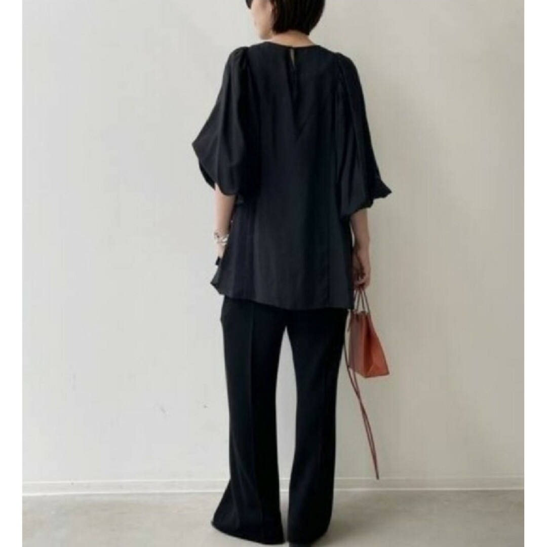 L'Appartement DEUXIEME CLASSE(アパルトモンドゥーズィエムクラス)の【HAVEL studio】PLEATED GATHER BLOUSE レディースのトップス(シャツ/ブラウス(長袖/七分))の商品写真