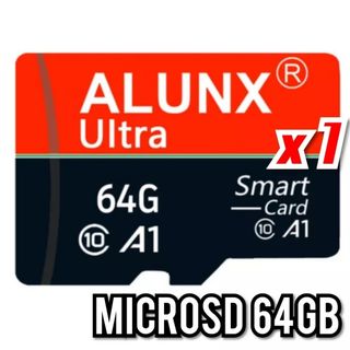 マイクロSD カード 64GB 1枚 microSD カード ALX64(その他)