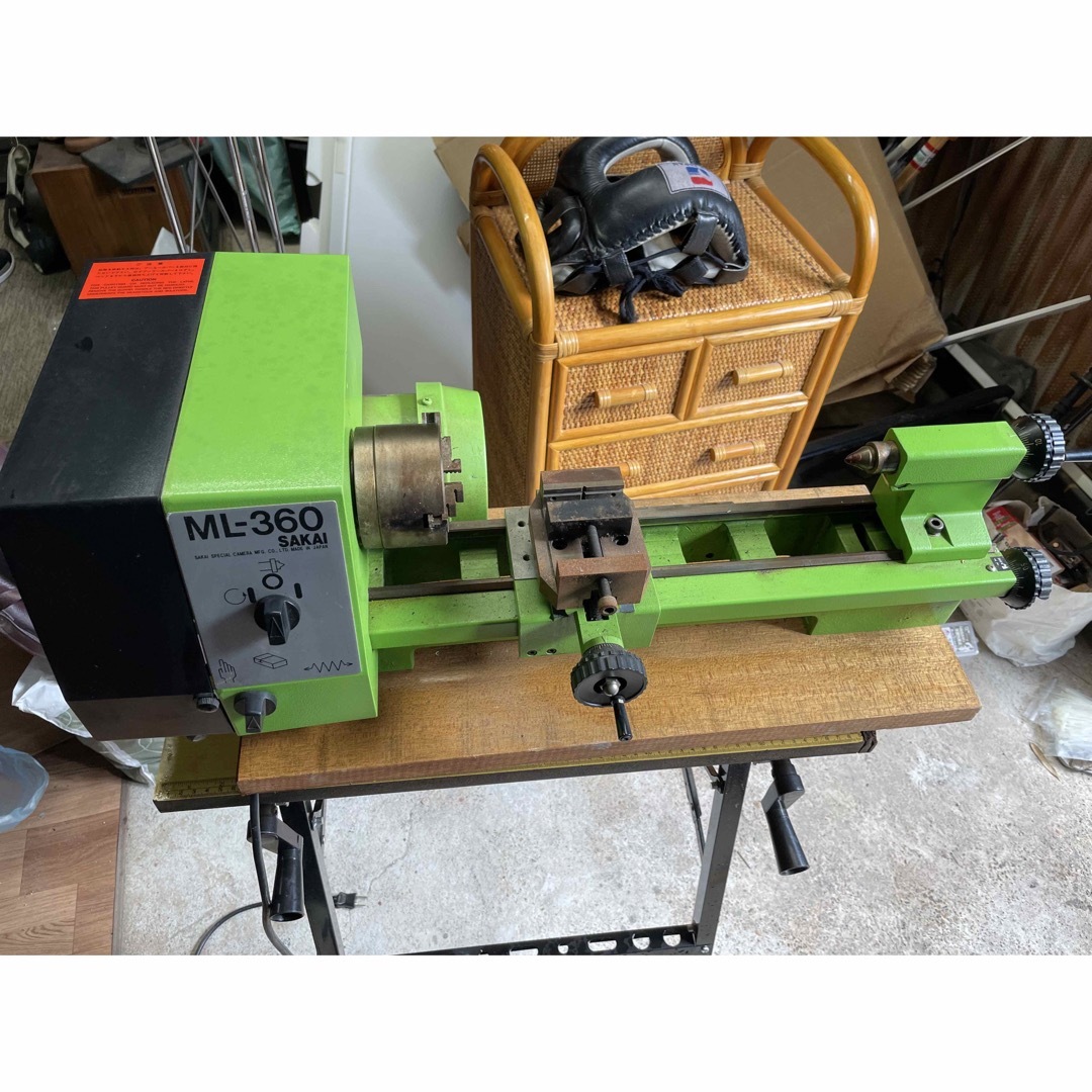 ☆中古品☆TOYO トヨ 卓上 小型旋盤 ML-360 サカイの通販 by ☆中古品☆TOYO トヨ 卓上 小型旋盤 ML-360 サカイの通販 by