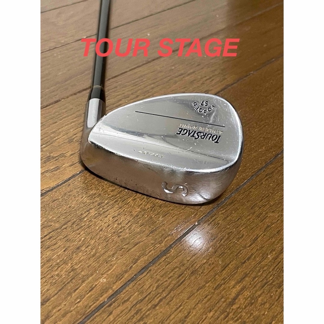 TOURSTAGE(ツアーステージ)のツアーステージ　ウェッジ　57° （中古品 スポーツ/アウトドアのゴルフ(クラブ)の商品写真