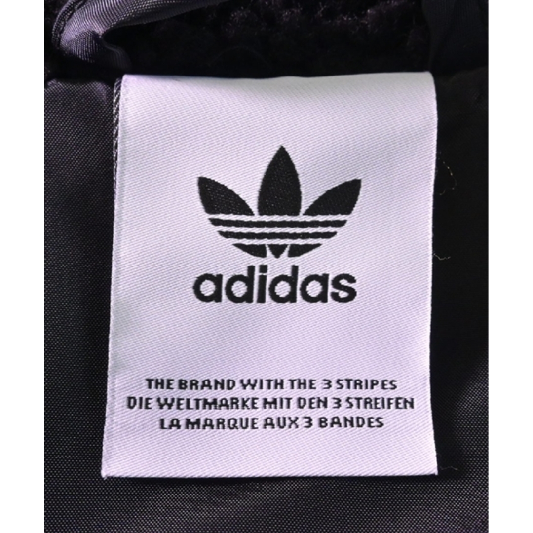 adidas(アディダス)のadidas アディダス ブルゾン O(XL位) 黒xグレー 【古着】【中古】 レディースのジャケット/アウター(その他)の商品写真