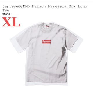 シュプリーム(Supreme)のSupreme MM6 Maison Margiela Box Logo Tee(Tシャツ/カットソー(半袖/袖なし))