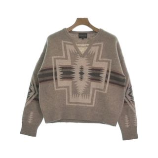 ペンドルトン(PENDLETON)のPENDLETON ペンドルトン ニット・セーター M ベージュ 【古着】【中古】(ニット/セーター)